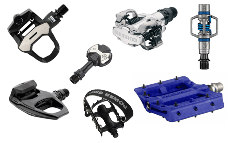 types of bike pedals